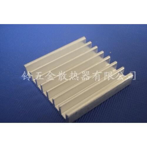 100pcs Ultra-thin memory aluminum heat sink 25*5*25mm electronic/IC radiator 8 toothed customizable punch oxidation color