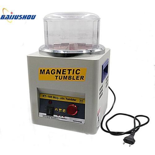 220V/110V Jewelry Polishing Machine Mini Magnetic Tumbler Polisher