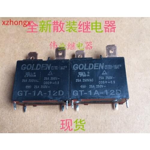 5 unids/lote GT-1A-12D 12V relay