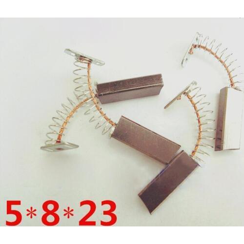 Electric Automotive generator carbon brush regulator diode Carbon Brush Holder (Size:5*8*23mm)