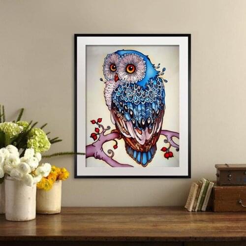 DIY Diamond Painting Painted Cartoon Animals Mosaic Embroidery Animal Cross stitch Embroidery Crafts Decoration Full diamond