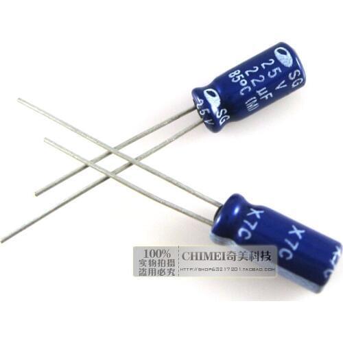 Electrolytic capacitor 25V 22UF capacitor