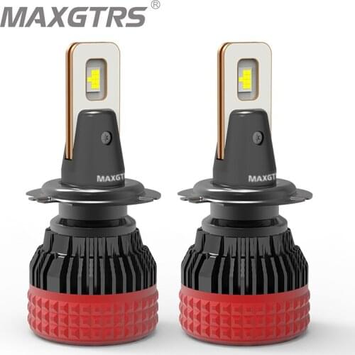 MAXGTRS H4 Hi/lo H7 H8 H11 9006 Car LED Headlights 9005 HB3 HB4 H1 H13 880 881 High Power Canbus White 6000K Bulbs Replace Lamp