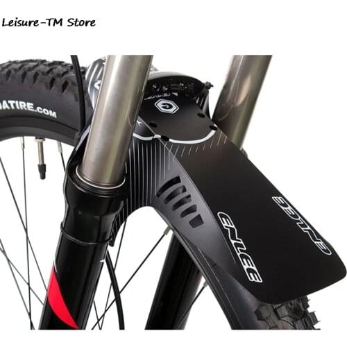 NEW 1pc MTB Mountain Road Bicycle Fender Bike Front Rear Mudguard Cycling Rainplate 26.5cm PP5 Material Bicycle Accessories