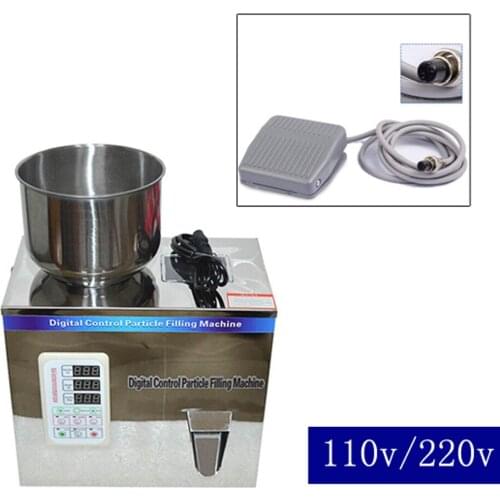 1-50g Granule bag tea packaging machine,Tablet packing machine,Weighing Machine digital control particle filling machine110/220v