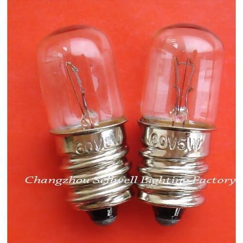 Great!miniature Lamp Light 60v 5w E12 T13x34 1000pcs/lot A648