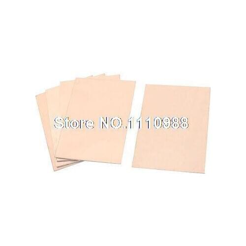 5Pcs 100x70mm FR4 Double Sided Copper Clad Laminate PCB Circuit Boards