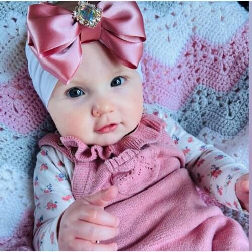 Baby Headband Bow Hair Bands For Girl Corduroy Head Band Baby Toddler Solid Headbands Hair Band Bow Headwear Accessories