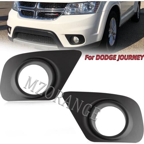 Fog lights cover hole For DODGE JOURNEY 2011-2018 For CHRYSLER 200 Fog Light Lamp Bezel Cover frame 68088687AA 68088686AA