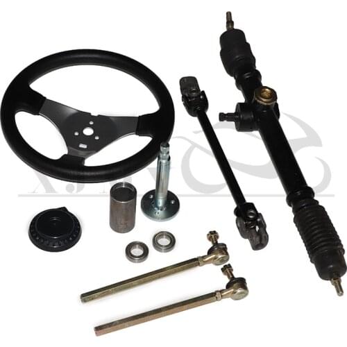 110cc steering wheel lever frame adjustable gear shaft 600 mm suitable for GO KART GO CART ATV UTV