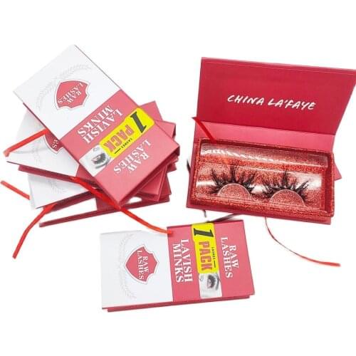 Make Your Own Brand Custom Lash Packaging With Your Logo Eyelash Box Luxury Private Label Custom 3D Mink Eyelash Hot Sale Box