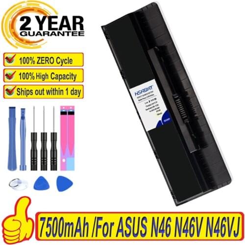 Top Brand 100% New A32-N56 Laptop Battery for ASUS N46 N46V N46VJ N46VM N46VZ N56 N56V N56VJ N56VM N76 N76VZ A31-N56 A33-N56