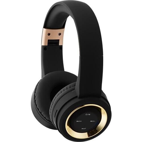 TR905 Breathable Foldable Wireless Rechargeable Headphone Bass Headset with Mic