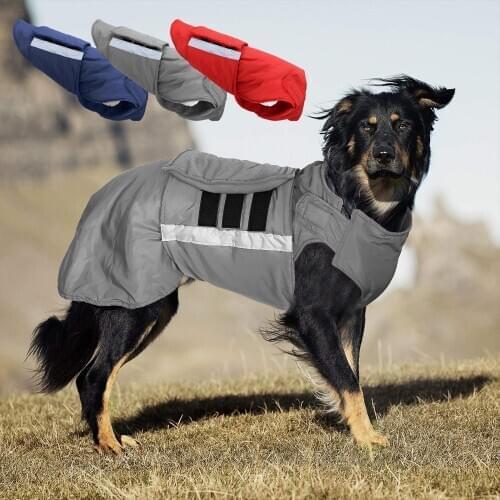 Waterproof Dog Winter Coat Warm Big Dog Jacket Vest Pet Clothes For Medium Large Dogs Husky Labrador Outfit Pets Clothing Perro