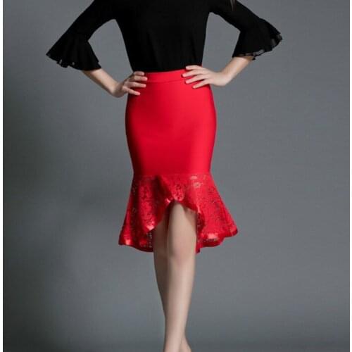 Summer Sexy Ladies Lace Pencil Skirts Midi High Waist Stretch Slim Casual Office Work Wear Split Skirt Saia plus size S-5XL