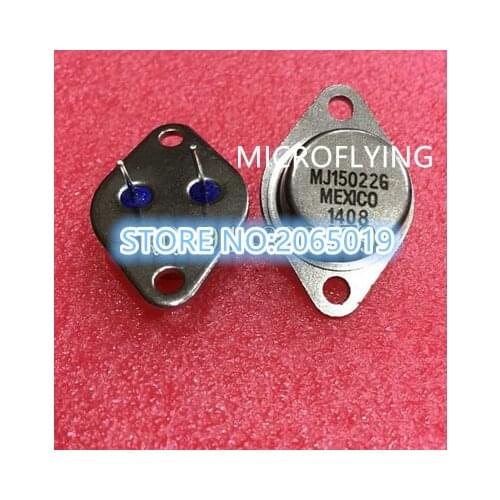 2PCS MJ15022G MJ15022 MJ15023G MJ15023 TO-3 Gold seal high power transistor