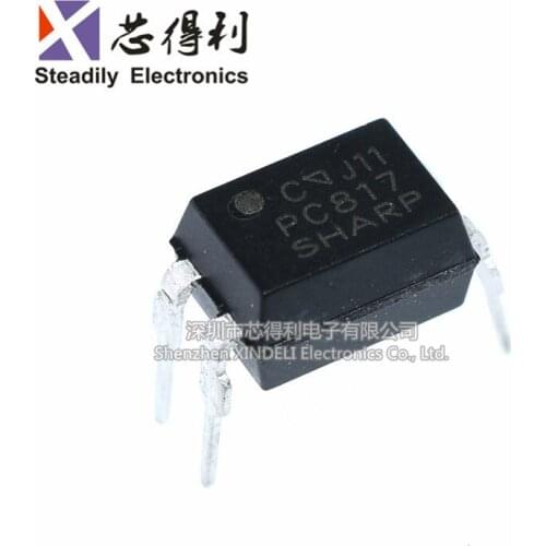 20pcs/lot New Pc817c Pc817 Dip-4 Coupler