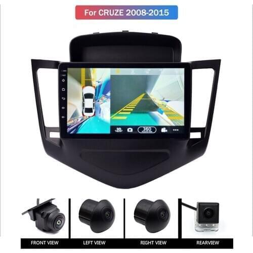 For Cruze Chevrolet 2008-2015 Car Radio Multimedia Video Player Navigation GPS 360 Panorama System All-in-one
