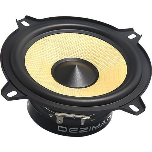 AIYIMA 5 Inch Midrange Bass Audio Speaker Driver 4 Ohm 35W Woofer Loudspeaker Home Theater Sound Music Speaker Coaxial Car Horn