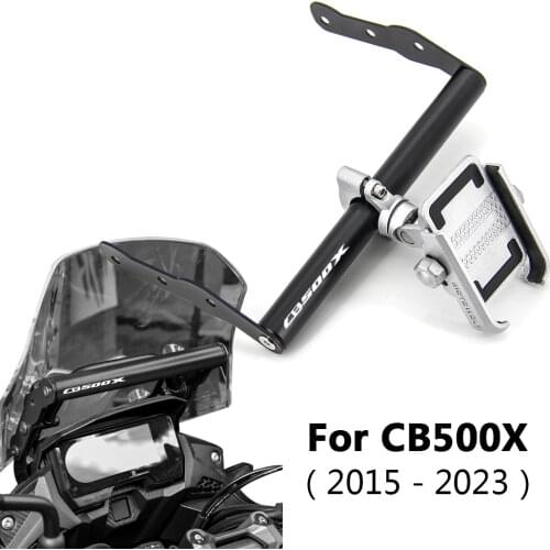 For Honda CB 500X CB500X 2016 2017 2018 2019 Motorcycle GPS/SMART PHONE Navigation GPS Plate Bracket Adapt Holder Black