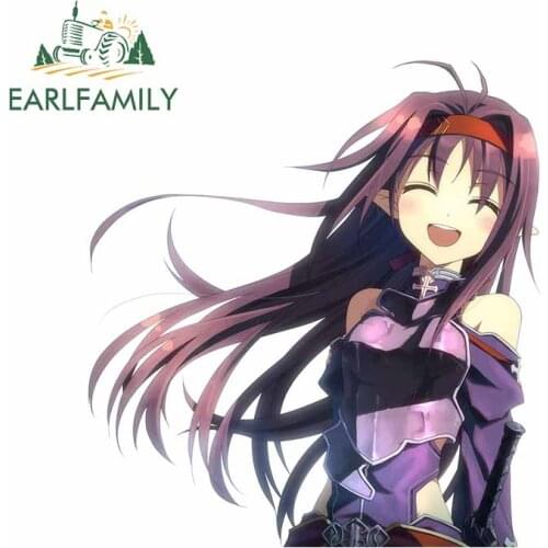 EARLFAMILY 13cm x 12.3cm for Sword Art Online Waterproof Car Decals Bumper Window Stickers DIY Decoration Motorcycle