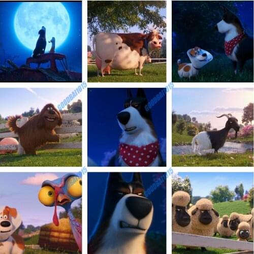 European and American Animated Films 5D DIY Embroidery Diamond Painting Cross Stitch Kits Square/Round Diamond Mosaic Home Decor