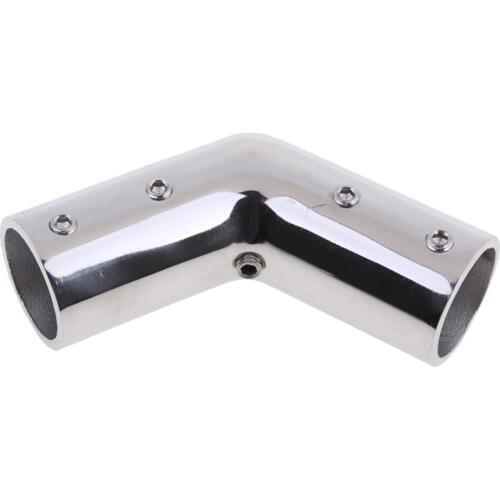 Marine-Grade Stainless Steel Boat Hand Rail Fitting 25mm 1" - 120 Degree