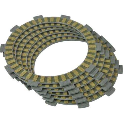 6pc Motorcycle Friction Clutch Plates for Honda XR300 R XR300R TRX350 TRX420 TRX300 TRX400 TRX450 Motorbike Engine Parts
