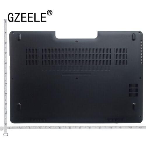 GZEELE new for Dell Latitude E7470 bottom cover D case 01GV6N 1GV6N Bottom Access Panel Door shell