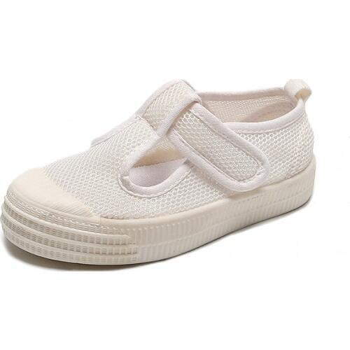 Spring Summer Baby Shoes Boys Girls Sneakers Casual Hollow Out Mesh Breathable Shoes Kids Soft Sole Children Toddler Shoes White