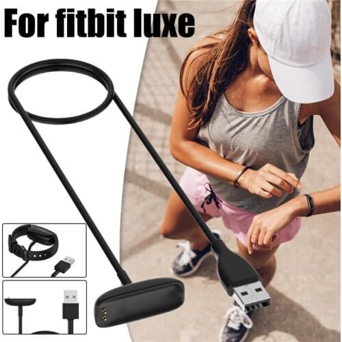 Magnetic USB Charging Cable for Fitbit Luxe Charger Dock 50cm 100cm Bracelet charger For Fitbit Luxe special edition Smart Watch