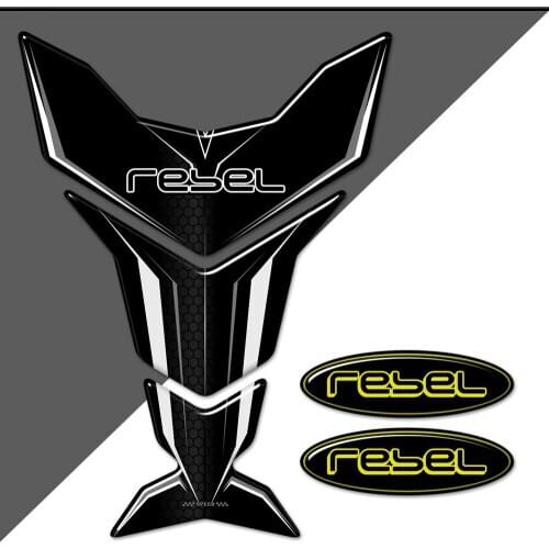 Tank Pad Stickers For HONDA CMX Rebel 300 500 CMX300 CMX500 Rebel300 Protective Decal Emblem Logo 2015 2016 2017 2018 2019 2020