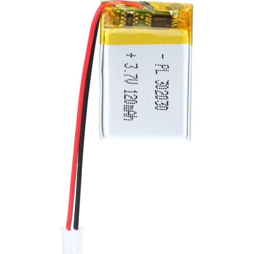 YDL 3.7V 120mAh 302030 Rechargeable Lipo Battery with JST Connector