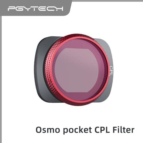 PGYTECH Osmo Pocket / Pocket 2 Lens Filter Set UV VND Adjustable CPL ND/PL Filters