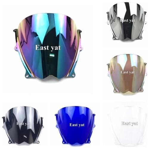 Motorcycle Double Bubble Windshield WindScreen For Suzuki GSXR1000 K7 2007 2008 GSXR 1000 07 08