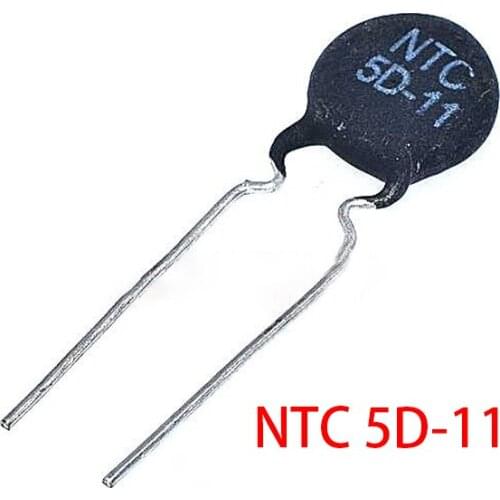 10pcs Thermistor Resistor NTC 5D-11 Thermal Resistor