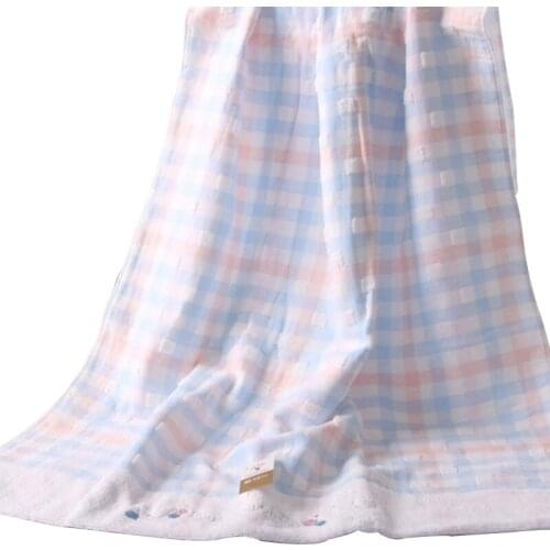100% Cotton Gauze Towels Newborn Face Wash Towel Hand Bathing Towel Cartoon Baby Bath Towels Kids Adults Home Household Products