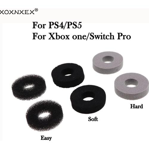 6pcs Sponge Auxiliary Ring JoyStick Positioning Sleeve Shock Absorbers Analog Joy Stick For PS5 PS4 Xbox ONE Switch Pro NS Lite