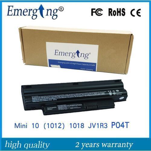 6cells 11.1V New High Quality Laptop Battery for Dell Inspiron Mini 10 1012 312-0966 G9PX2 1012n mini1018 MIMI10-1018