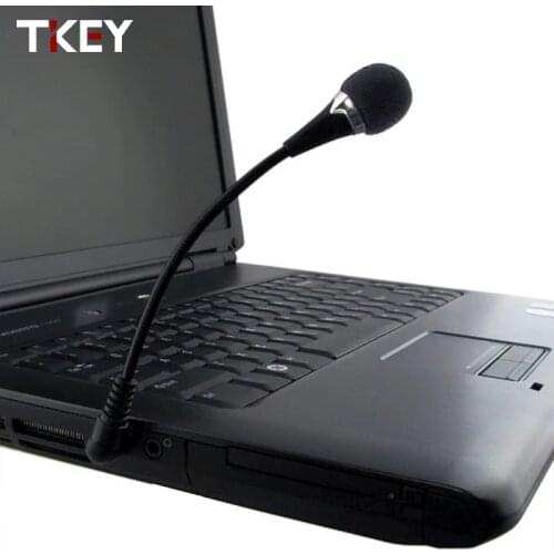 New Twist Rod Microphone Mini Wireless Microphone 3.5mm Audio External Speaker Mic For Laptop PC Desktop Computer Notebook