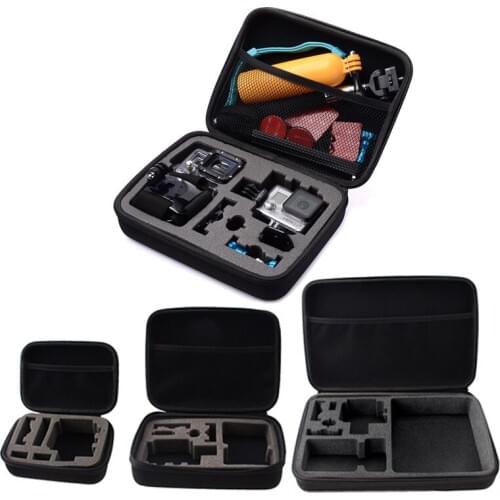 For Gopro Hero 8 Hero7 6 5 4 3+ Storage bag box for Xiaomi Yi 4K 2 Mijia SJCAM Sj4000 EKEN H9 Camera accessories Collection Case