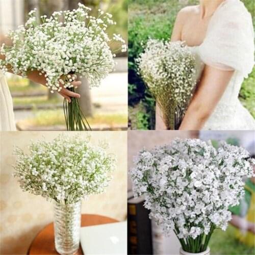 Hot sale 1pc 56cm artificial baby breath flower bouquets&baby breath flower Bunches&artificial babysbreath bouquests bunches