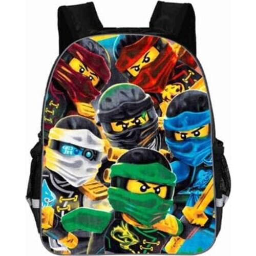 11-16 Inch ninjago Game School Bags for Kindergarten Children kids School Backpack for Girls Boys Childrens Backpacks