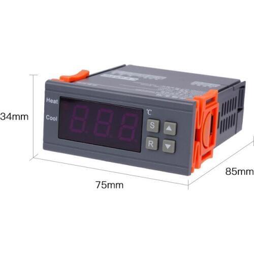 American Airlines control bus KB183 electronic digital display temperature controller breeding professional snake raising turtle