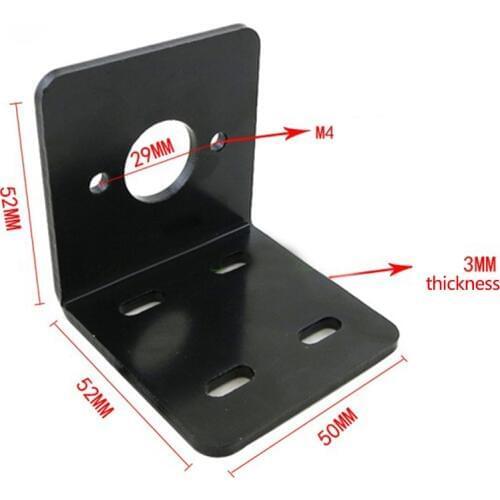 775 750 7 Series Motor Bracket Support Motor Fixed Base L Shaped Aluminum Metal for DIY Toy model