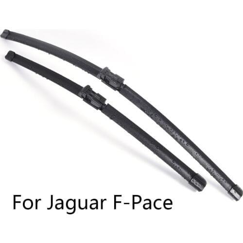 Car Windshield Wiper Blades for Jaguar F-Pace form 2016 2017 Car Windscreen wiper Rubber