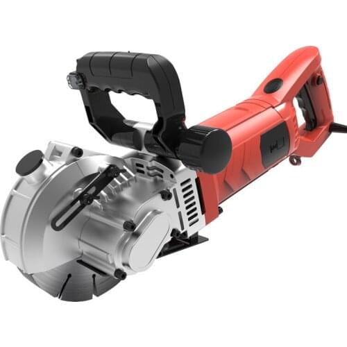 Grooving machine laser positioning water and electricity dust-free one-time forming red brick concrete wall cutting machine