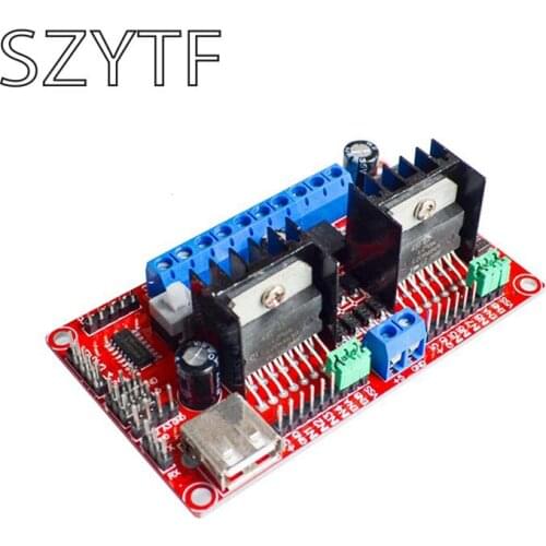 L298N V3 / four DC stepper motor drive module drive power trolley drive plate integrally WIFI