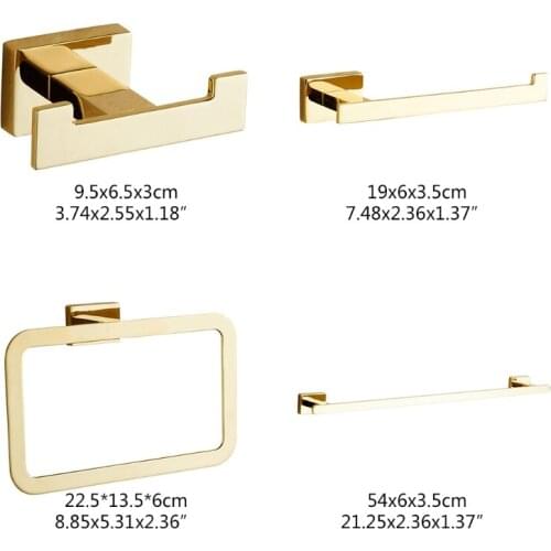 K1KA Wall Mount Hanging Toilet Paper Holder Stainless Steel Kitchen Paper Roll Tissue