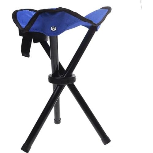 2021 new Folding Multi-purpose 3-legged Fishing Chairs Portable Garden Travel Canvas Tripod Stool Chair for Outdoor Camping